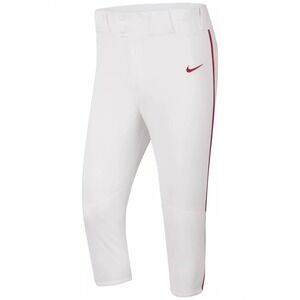 Nike Baseball Pants Mens XL White Red Piped Vapor Select High BQ9021-109 New‎